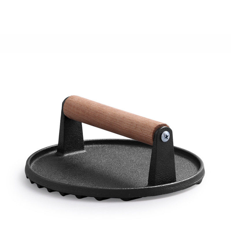 キッチン用品 カスタマイズされたロゴ 鋳鉄肉プレス 迅速で美味しいスムッシュバーガー